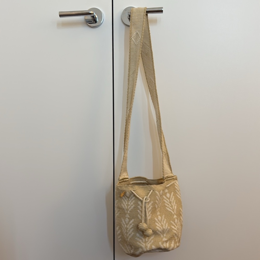 Patterned Drawstring Bag - image 3